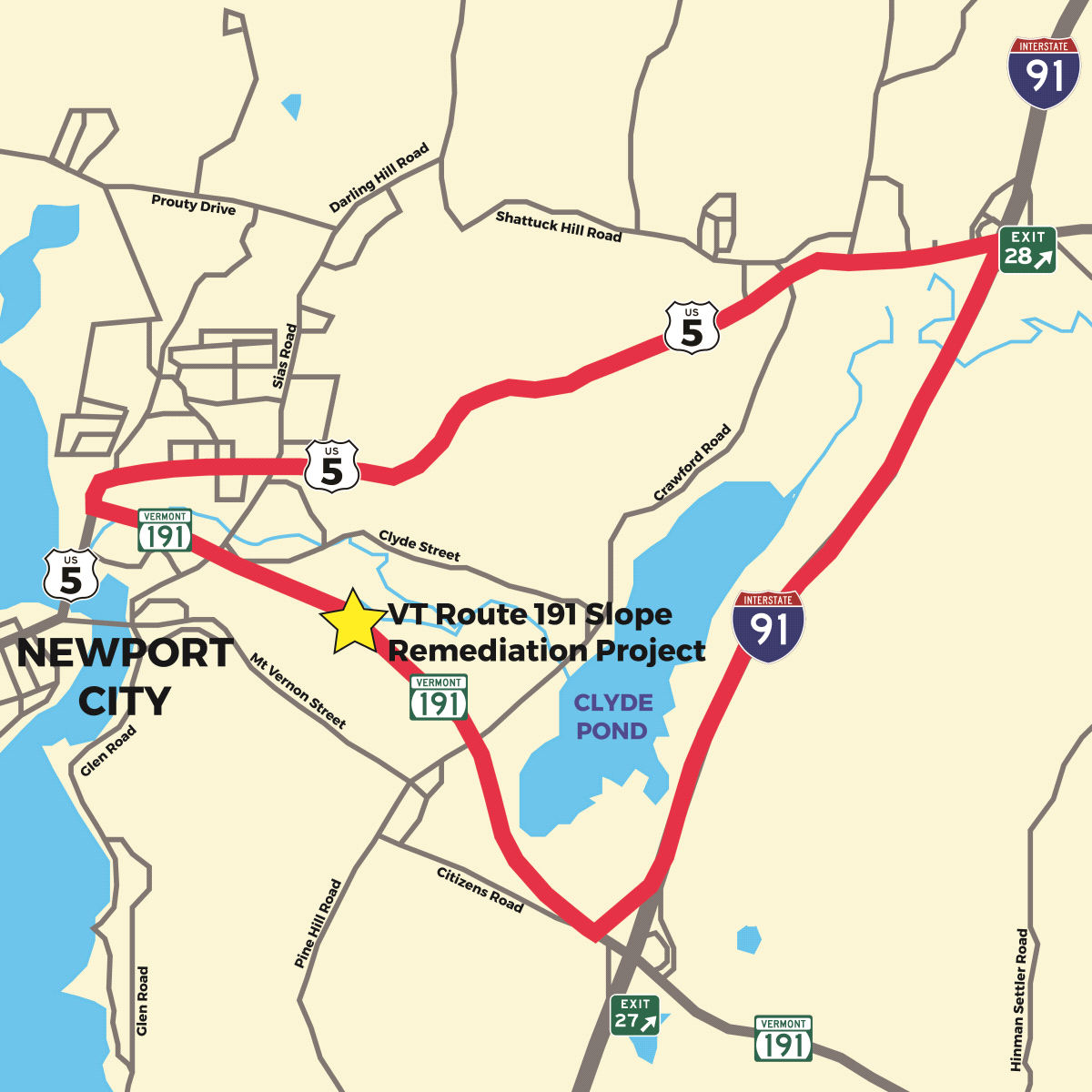 NEWPORT CITY VT191 Factsheet Vermont Agency of Transportation